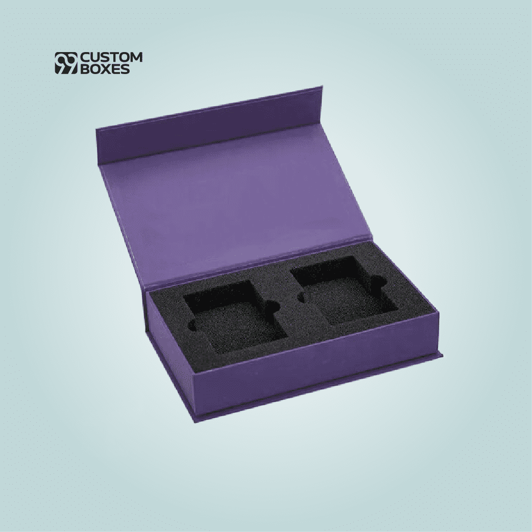 Custom Magnetic Closure Boxes with Foam Inserts