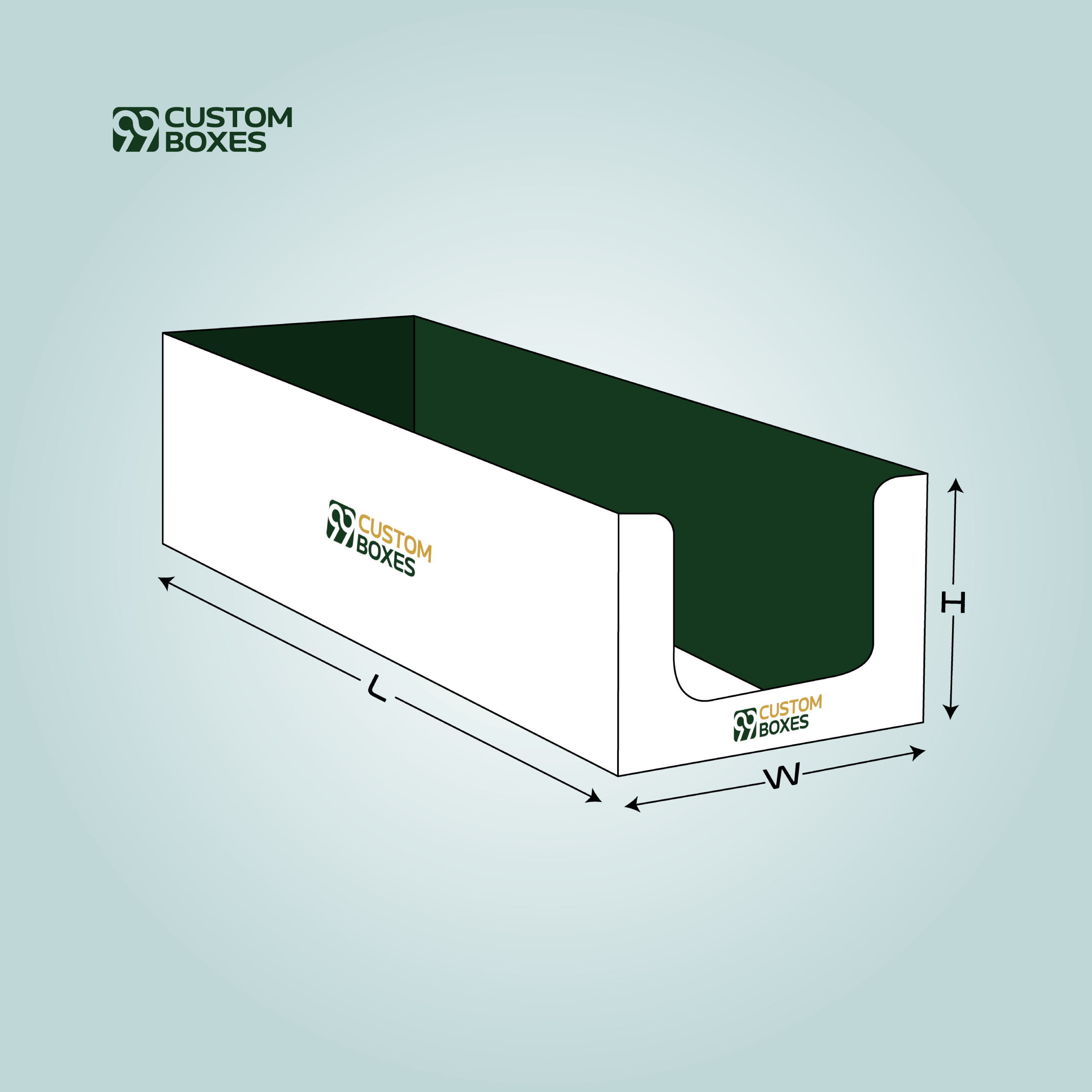 Custom Auto Bottom Tray Box